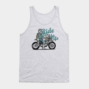 Ride Fur ya Life: Wolfman Tank Top